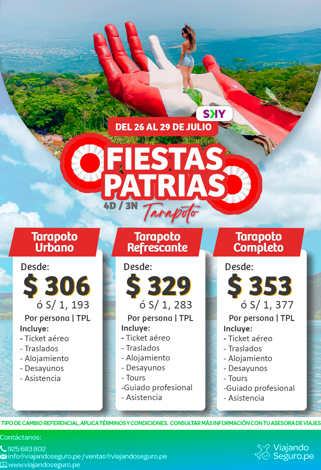 fiestas patrias dika - 26 al 29 de julio
